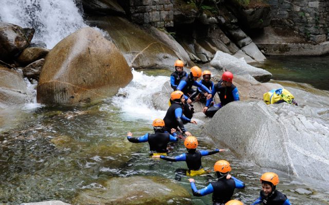 Canyoning Gruppe
