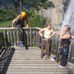 Aussichtsplattform Klettersteig