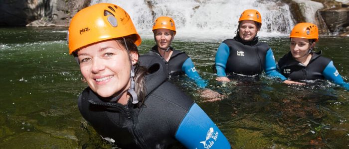 Canyoning Pause